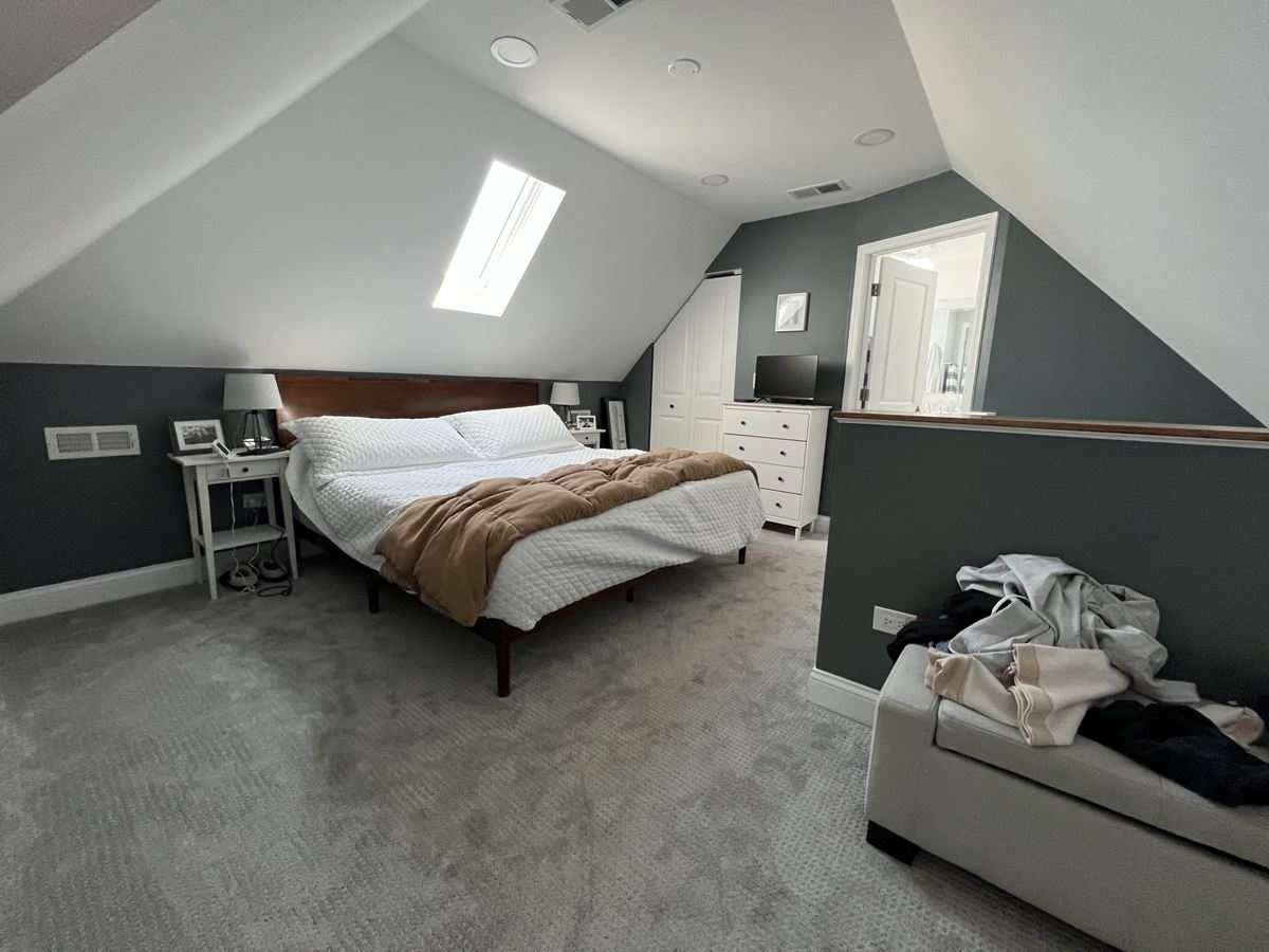 Attic Conversion to Master Bedroom and Bathroom in Chicago, IL Image